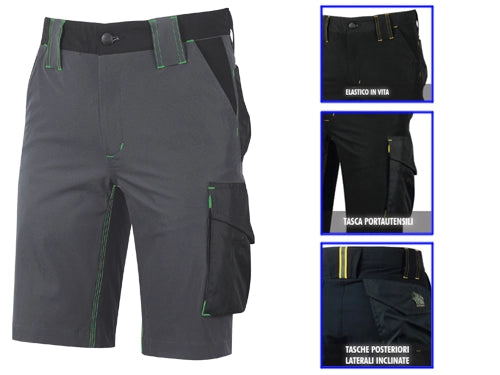 BERMUDA PANTALONCINI DA LAVORO U-POWER MERCURY RL - XL