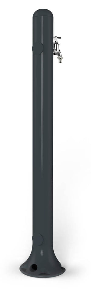 Fontana da Esterno con Rubinetto e Cestello Arkema H2O Grigio Antracite