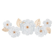 Decorazione Parete Muro Design cm 158X9X60 - WHITE DECOR