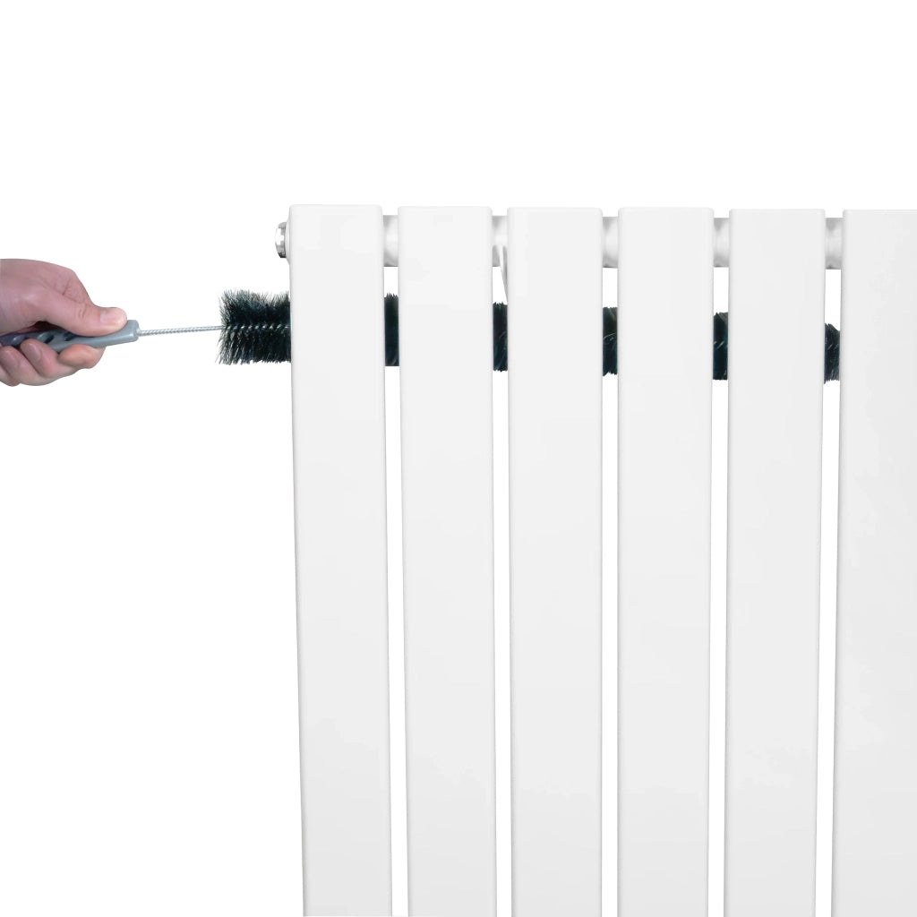 Radiatore Verticale 1600 x 700 mm con Valvole TRV Bianco