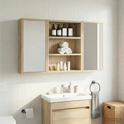 Armadio da bagno a muro Rovere Sonoma 40 x 10 x 50 cm
