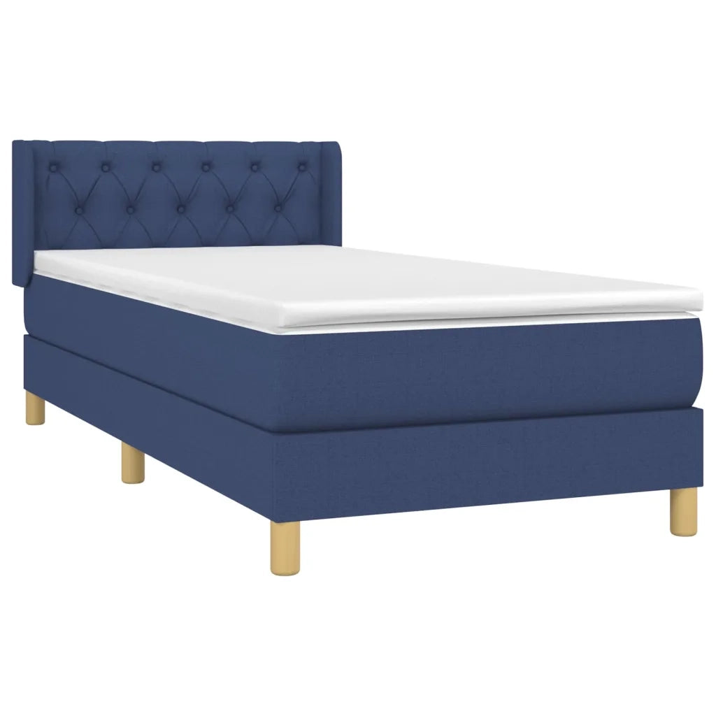 Giroletto a Molle con Materasso Blu 80x200 cm inTessuto 3130471