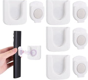 4 supporti magnetici da parete per telecomandi - Magnete forti - Organizzatore multifunzionale da parete