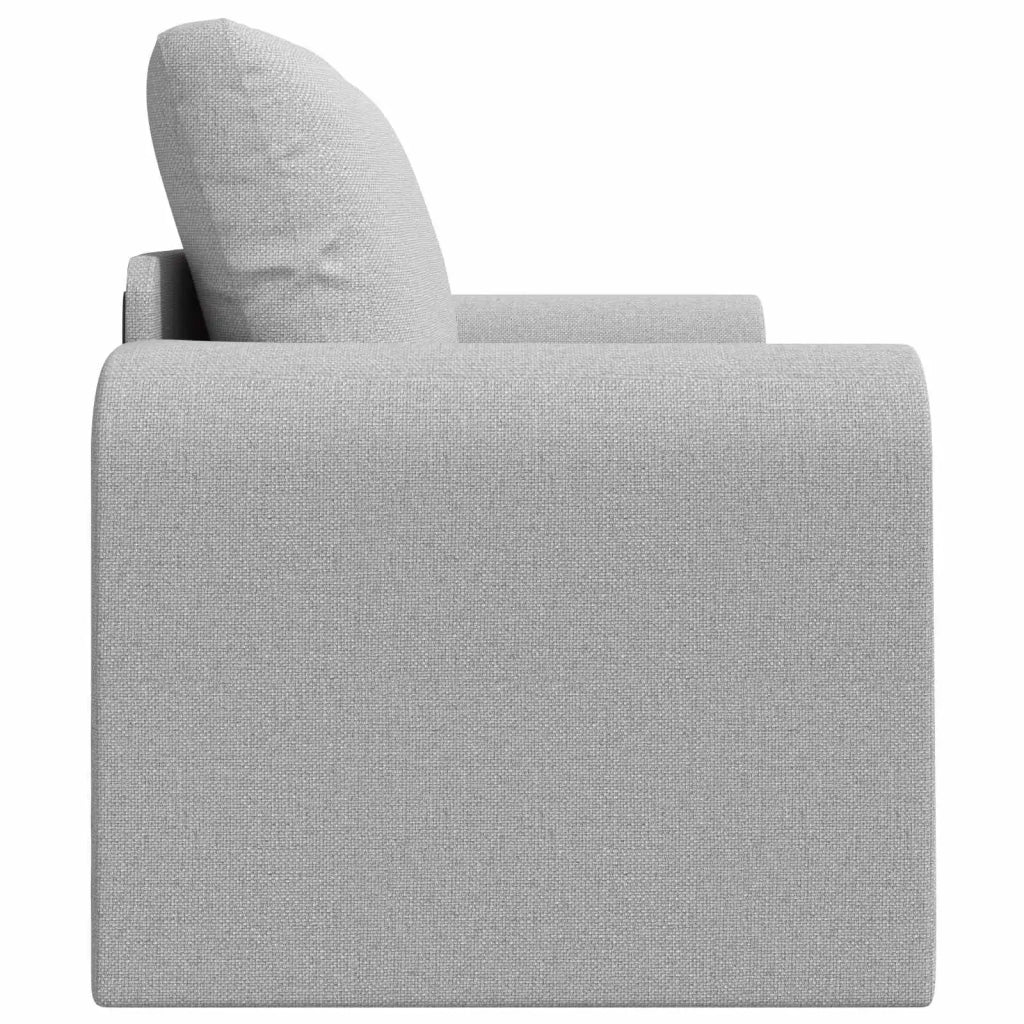 Divano letto Grigio Nuvola 148 x 71 x 83 cm Tessuto 4106682
