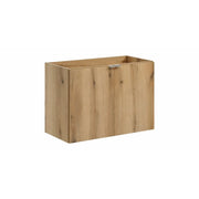 Mobile sottolavabo VANO - 2 porte - Colore quercia - L80 × P57 × H39 cm - Da appendere