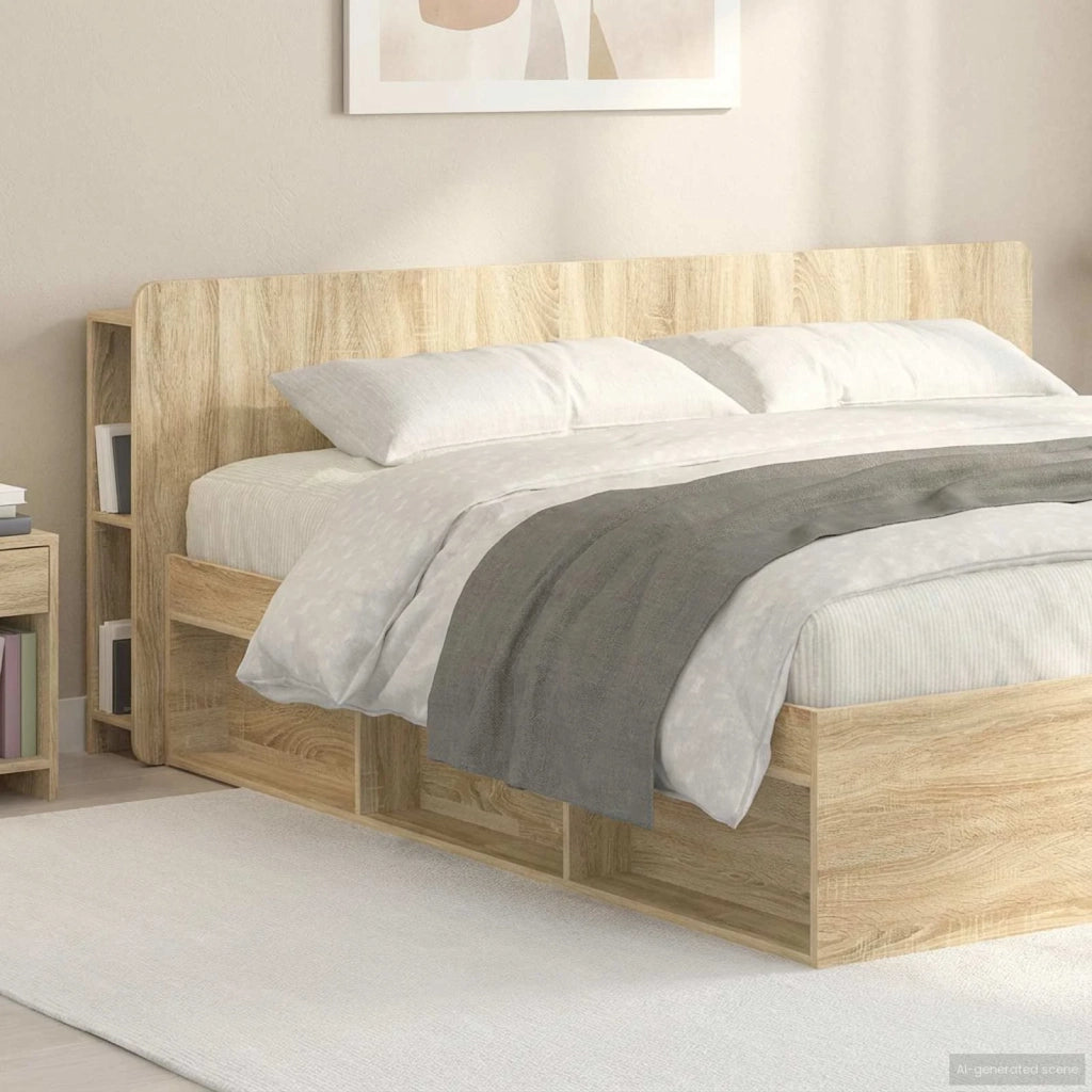 Testata del letto Rovere Sonoma Legno ingegnerizzato 8001239