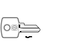 CHIAVI PER CILINDRI CAS-CISMA 3 SPINE PICCOLE CIS1- - CIS1 DX - 10 pezzi SILCA