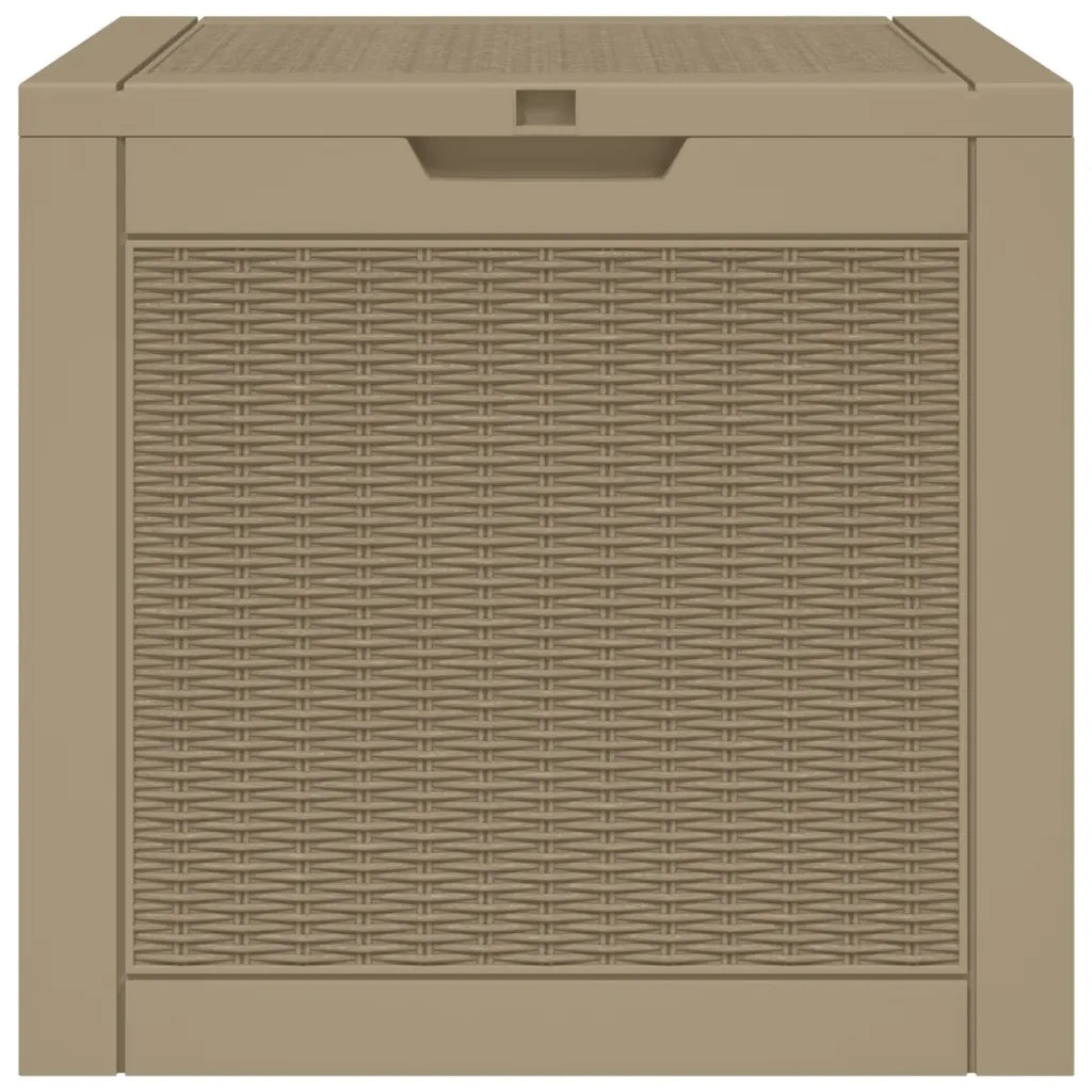Contenitore Giardino Marrone Chiaro 55,5x43x53 cm Polipropilene CFW6270607