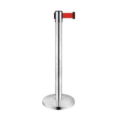 COLONNINA SEGNA PERCORSO CON NASTRO 2 MT- H. 92 cm- FF- pezzi 2