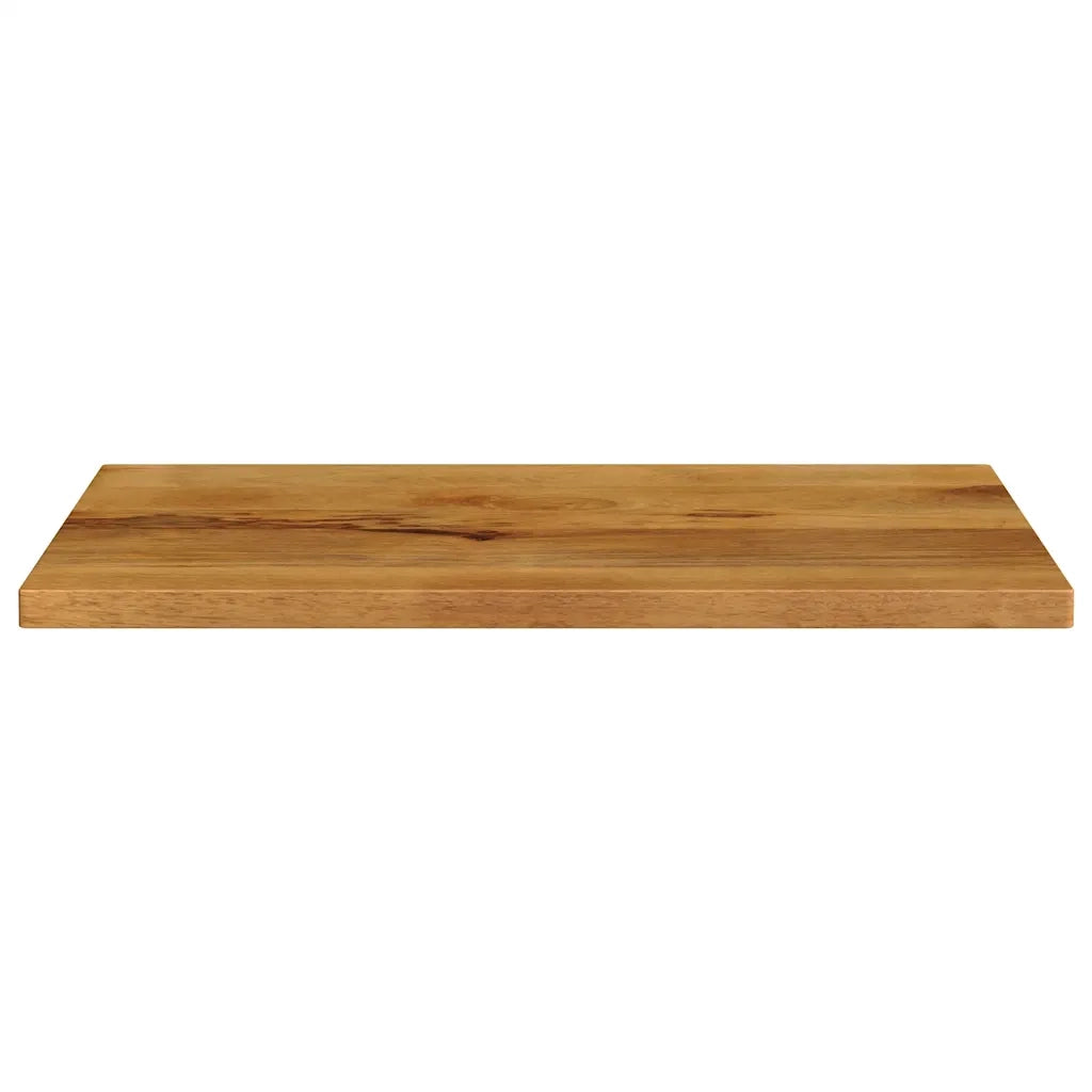 Piano per Tavolo 80x50x3,8 cm Rettangolare Legno Massello Mango 371654