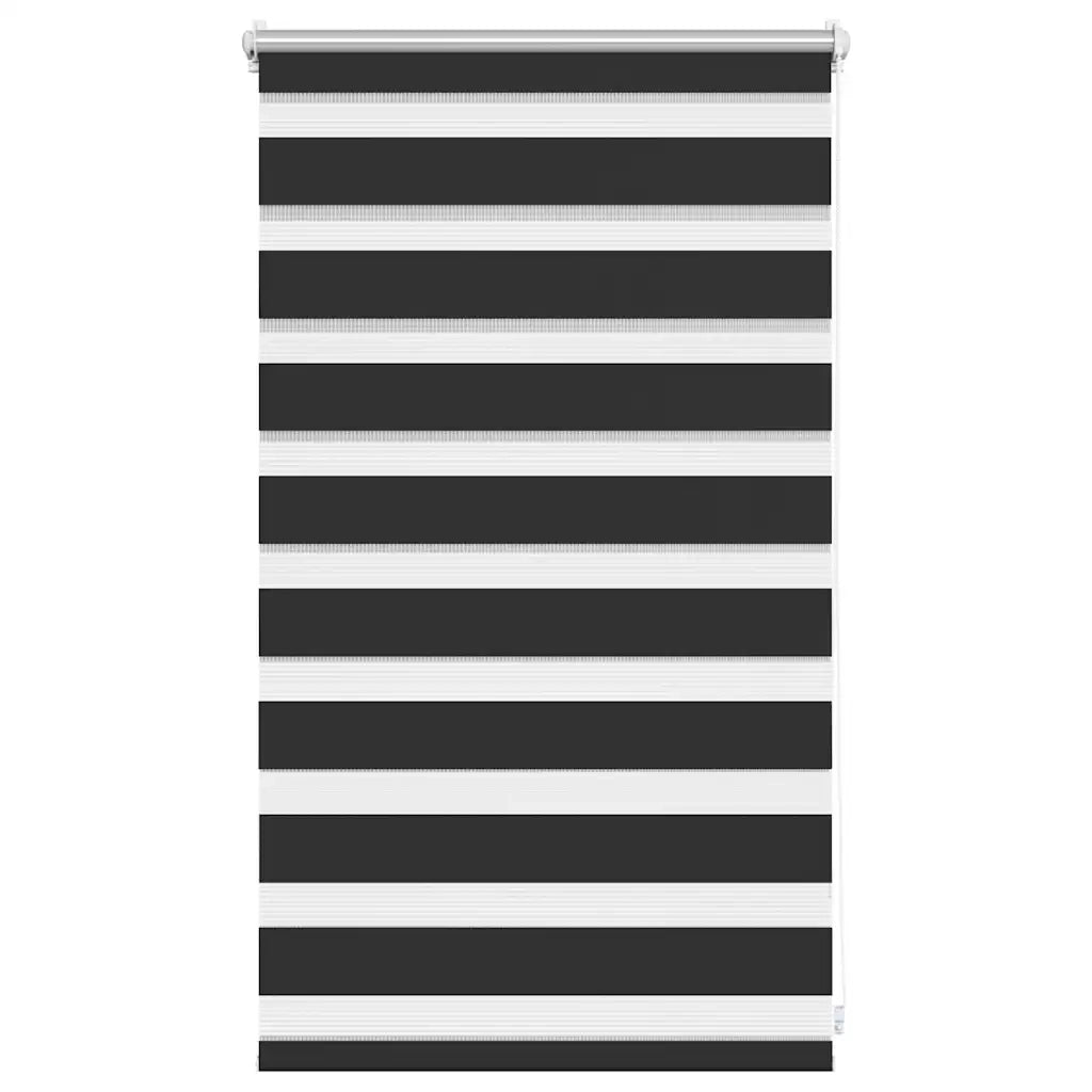 Tenda Oscurante a Rullo a Zebra 50 x 100 cm Nera  cod mxl 52351