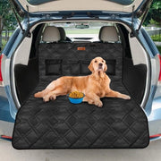 Protezione bagagliaio per cani, copertura universale, impermeabile e facile da pulire, con protezione laterale e protezione da sbalzi di carico, rivestimento impermeabile per bagagliaio di cani per station wagon e SUV.