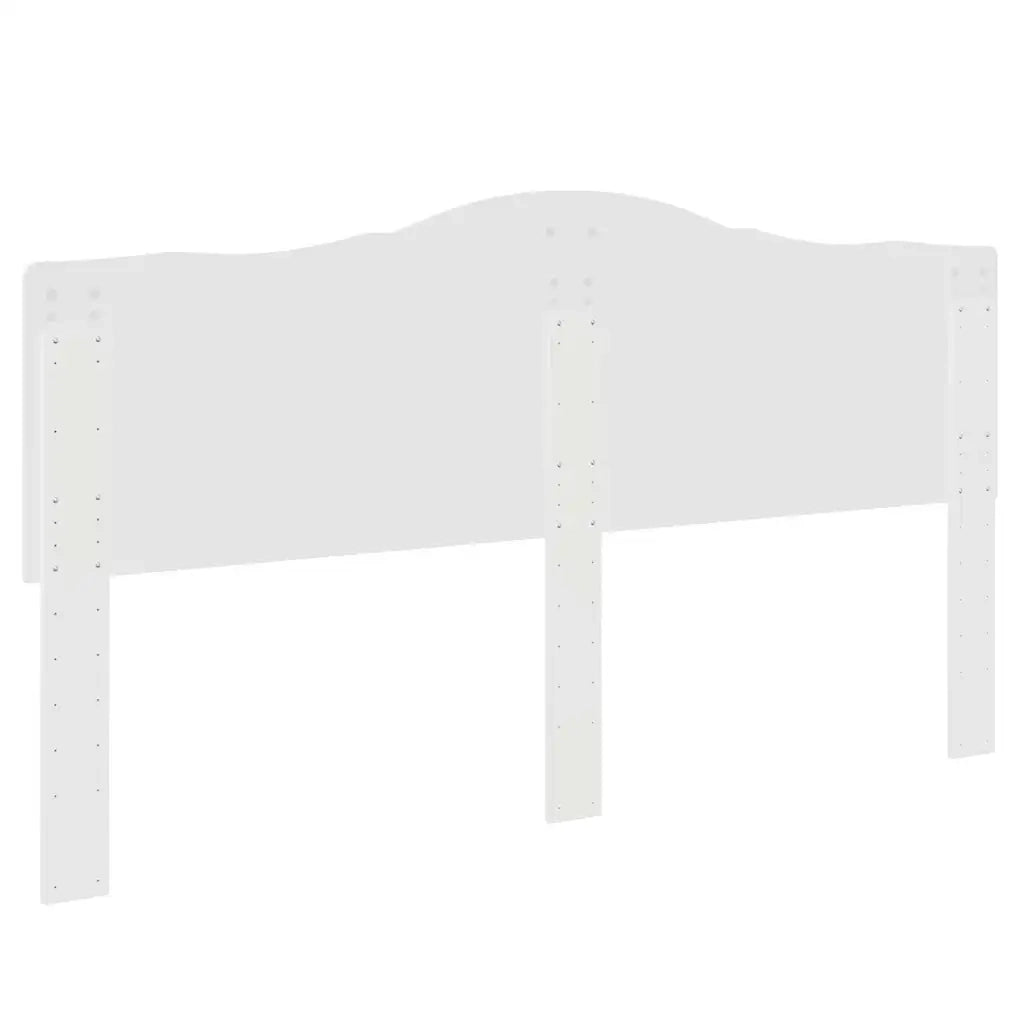Testiera-Testata-Testiera Decorativa Bianco Lucido 200 cm Legno multistrato 104768