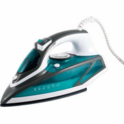 Trade Shop - Ferro Da Stiro A Vapore Con Piastra In Ceramica 2200w Serbatoio 450ml Manico Antiscivolo -