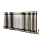 Radiatore 2 Colonne Orizzontale Metallo Grezzo 600 x 1460 mm TRV