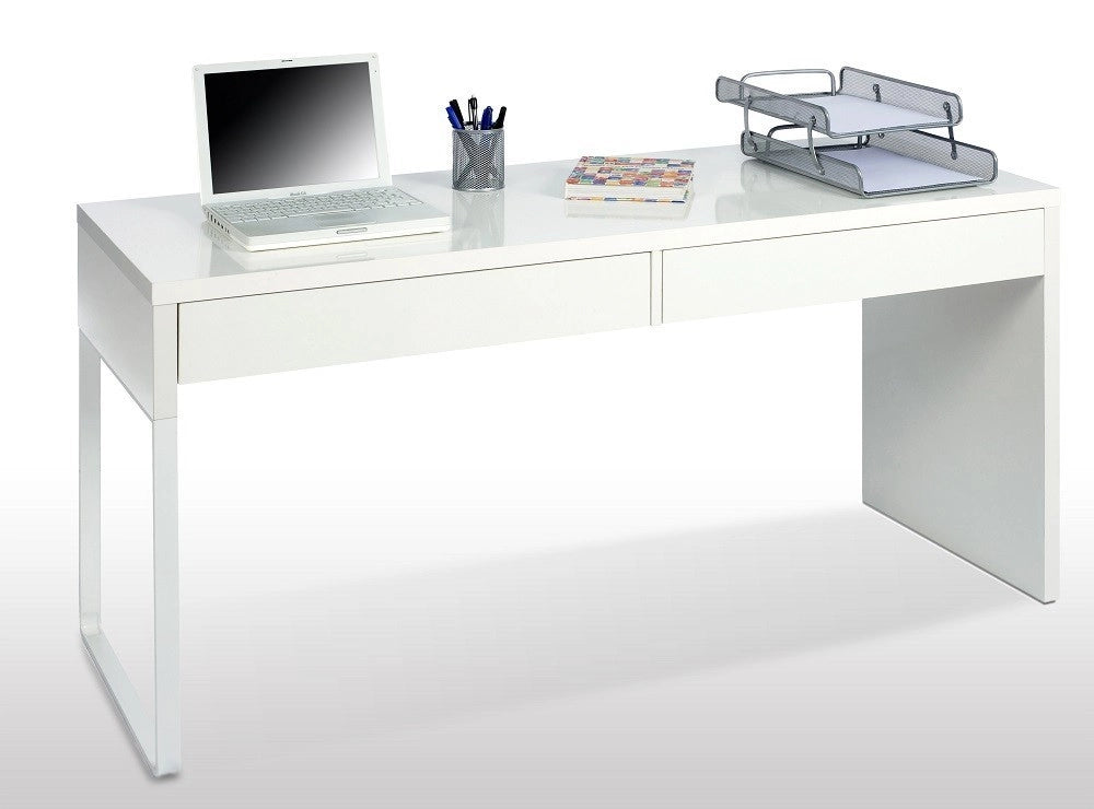KIT SCRIVANIA TOUCH CM.138X50X75H BIANCO OPACO