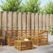 Set di divani da esterno 5 pcs Naturale 3374784