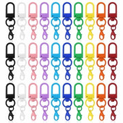 Accessori per autoaccessori 30 pezzi - Chiave a molla - Anello per chiave - Accessori DIY - Leggero - Materiale resistente - Dimensioni 4,7 x 1,3 cm - Anello per chiave
