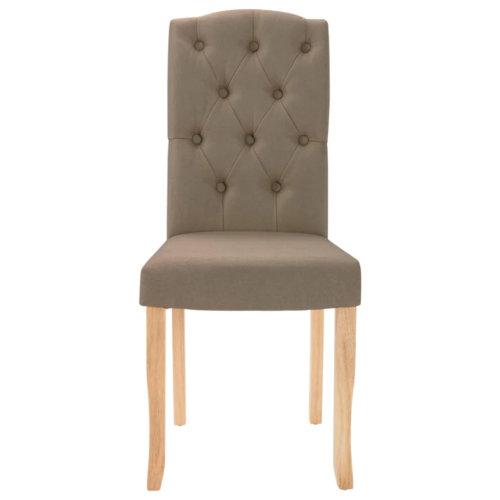 Sedie da Pranzo 4 pz Grigio Talpa in Tessuto cod mxl 29673