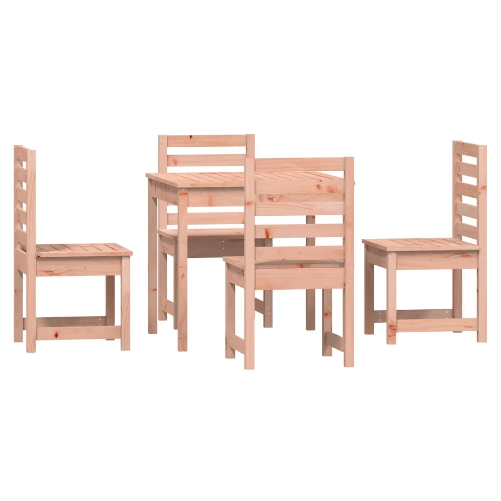 Set da Pranzo per Giardino 5 pz | Set Salotto da Giardino in Legno Massello di Douglas