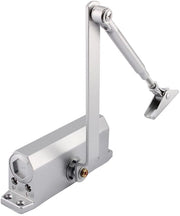 Serratura automatica regolabile - Adatta per carico porta 35-60 kg - Larghezza porta 600-1200 mm - Argento - 1 ora di prova al fuoco - 1.000.000 cicli - Regolatore di porta