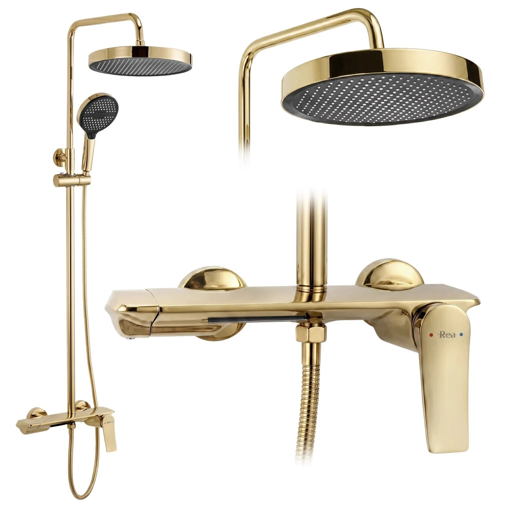Set Doccia Rea Vision Gold