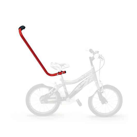 Barra di Apprendimento Ergonomica per Bicicletta Bambino in Metallo Rosso