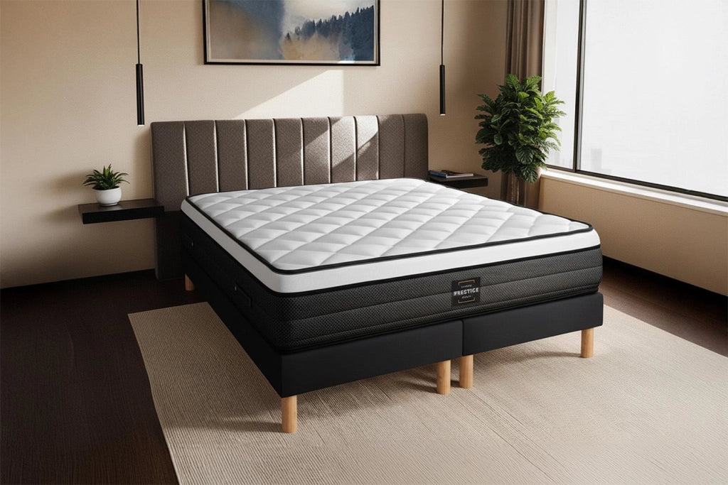 Materasso 80x200 cm Molle insacchettate e memory foam - Suite