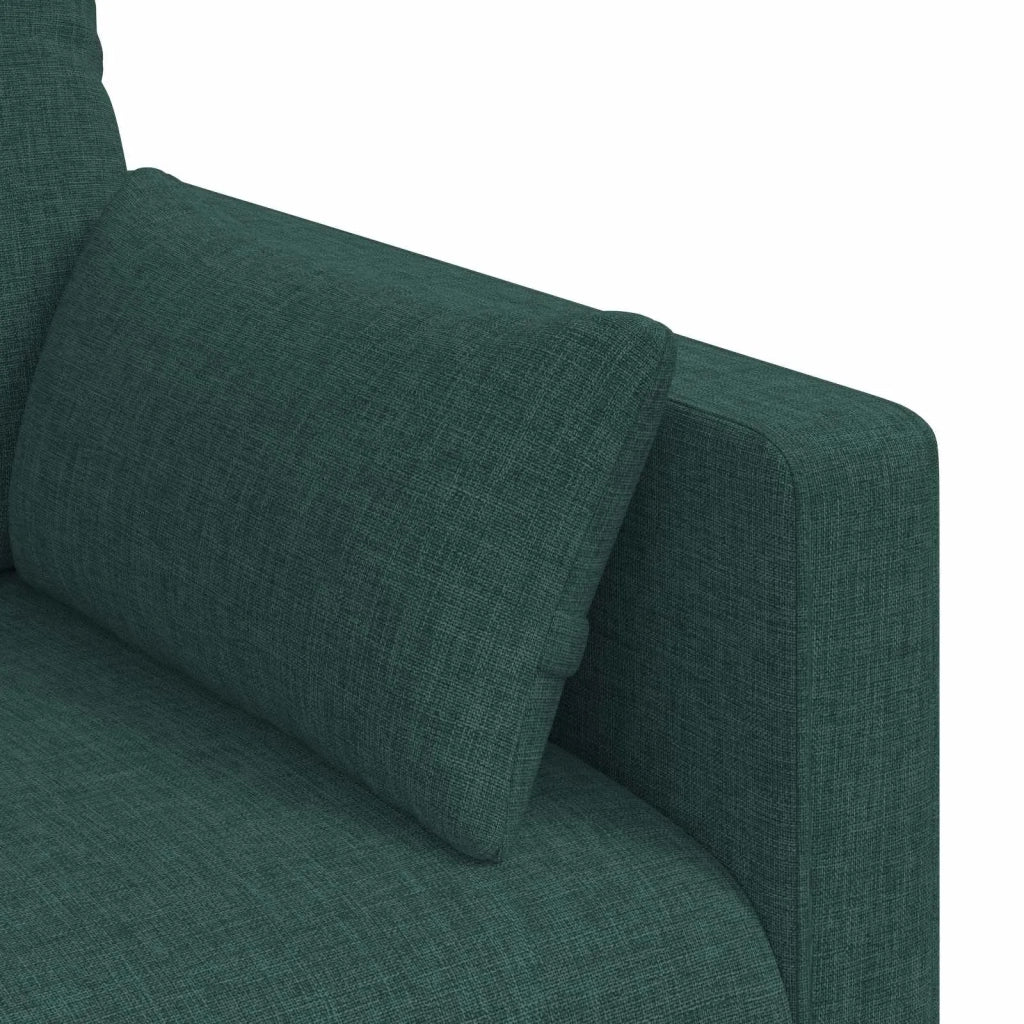 Divano Verde Scuro 158 x 78 x 80 cm Tessuto 42024365
