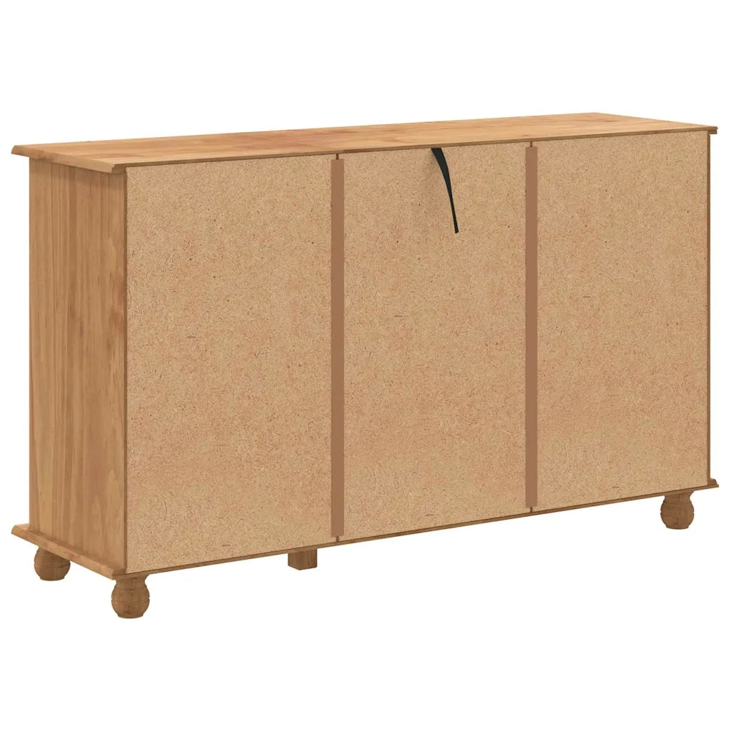 Cassettiera ASKIM Marrone 79 x 40 x 133,5 cm Pino massello 4105427