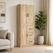 Set di armadi 2 pcs Rovere Sonoma Legno ingegnerizzato 3416981