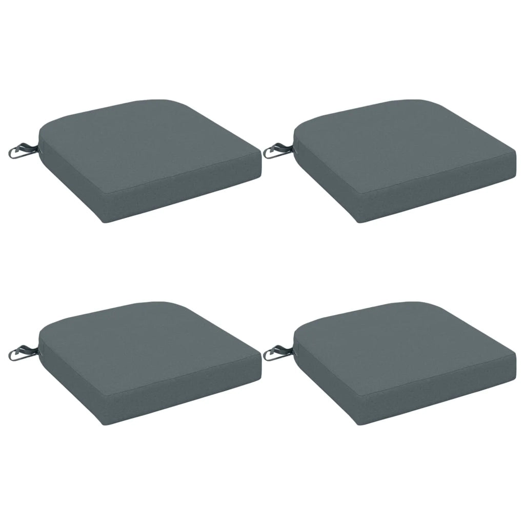 Cuscini per sedile a 4 pezzi SOEST 4 pcs 100% Poliestere Blu 945234