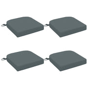 Cuscini per sedile a 4 pezzi SOEST 4 pcs 100% Poliestere Blu 945234