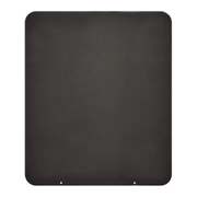 Pedana salvapavimento per stufe a legna e pellet in acciaio 70x60