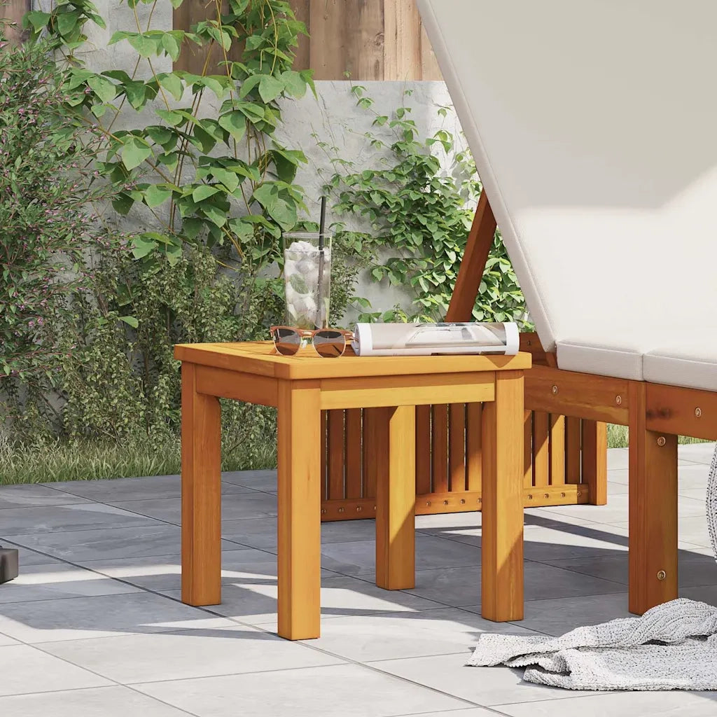Tavolino da Giardino | Tavolo laterale Olio Naturale 35 x 35 x 34 cm