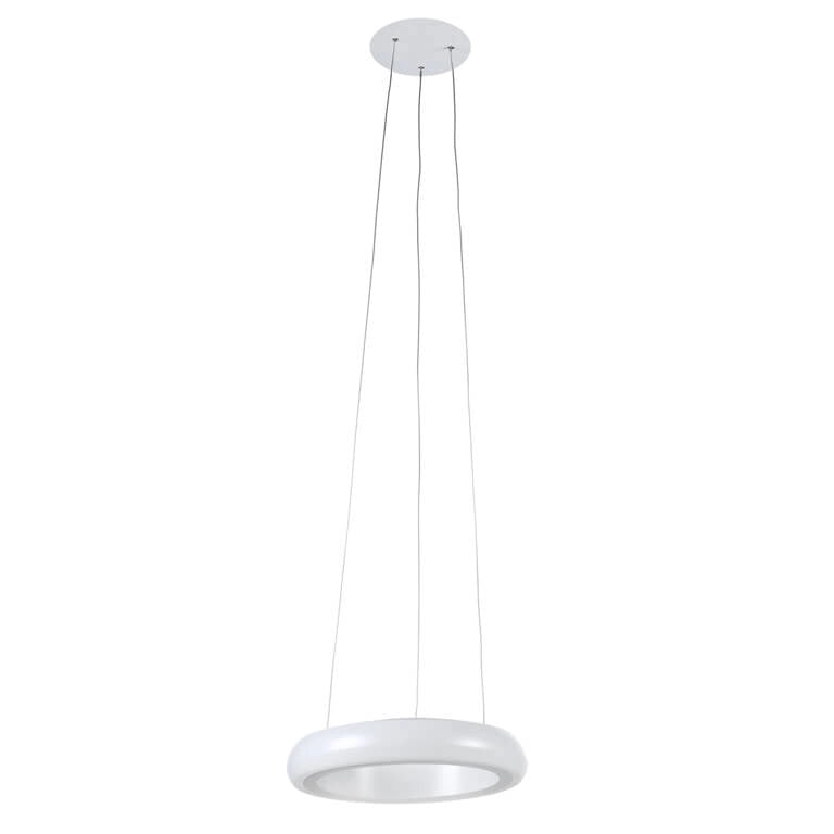 Sospensione piccola Anello bianco