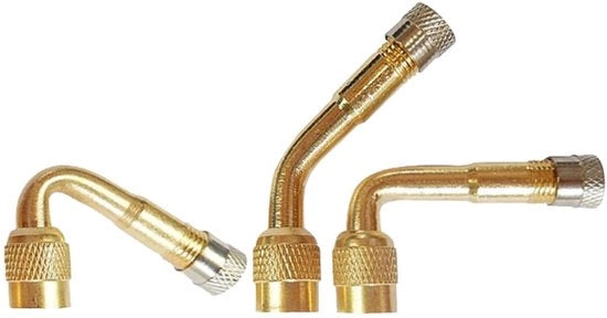 Set di allungamento del ventilatore a 3 pezzi - 45/90/135 Gradi - Adattatore del ventilatore - Ventilatore del pneumatico - Robusto in rame - Installazione semplice