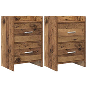 Comodini 2 pcs Legno antico 40 x 30 x 60 cm 8010976