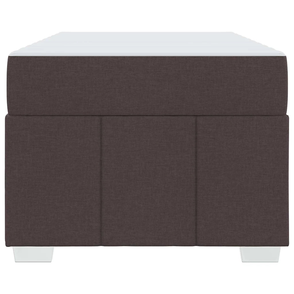 Struttura del letto Marrone Scuro 90 x 200 cm Tessuto 3398261