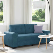 Divano Divanetto Blu 180x77x82 cm in Velluto 4105131