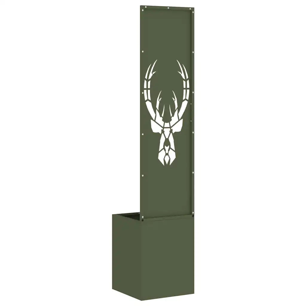 Schermo per privacy in giardino Oliver verde 32 x 32 x 150 cm CFW2332821