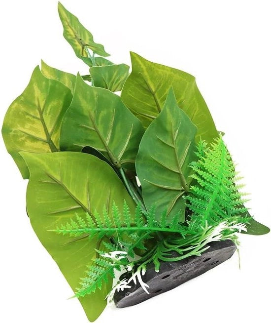 Pianta decorativa per acquario Kunstmatige Plant 24cm Paesaggio acquatico per serpenti e rettili