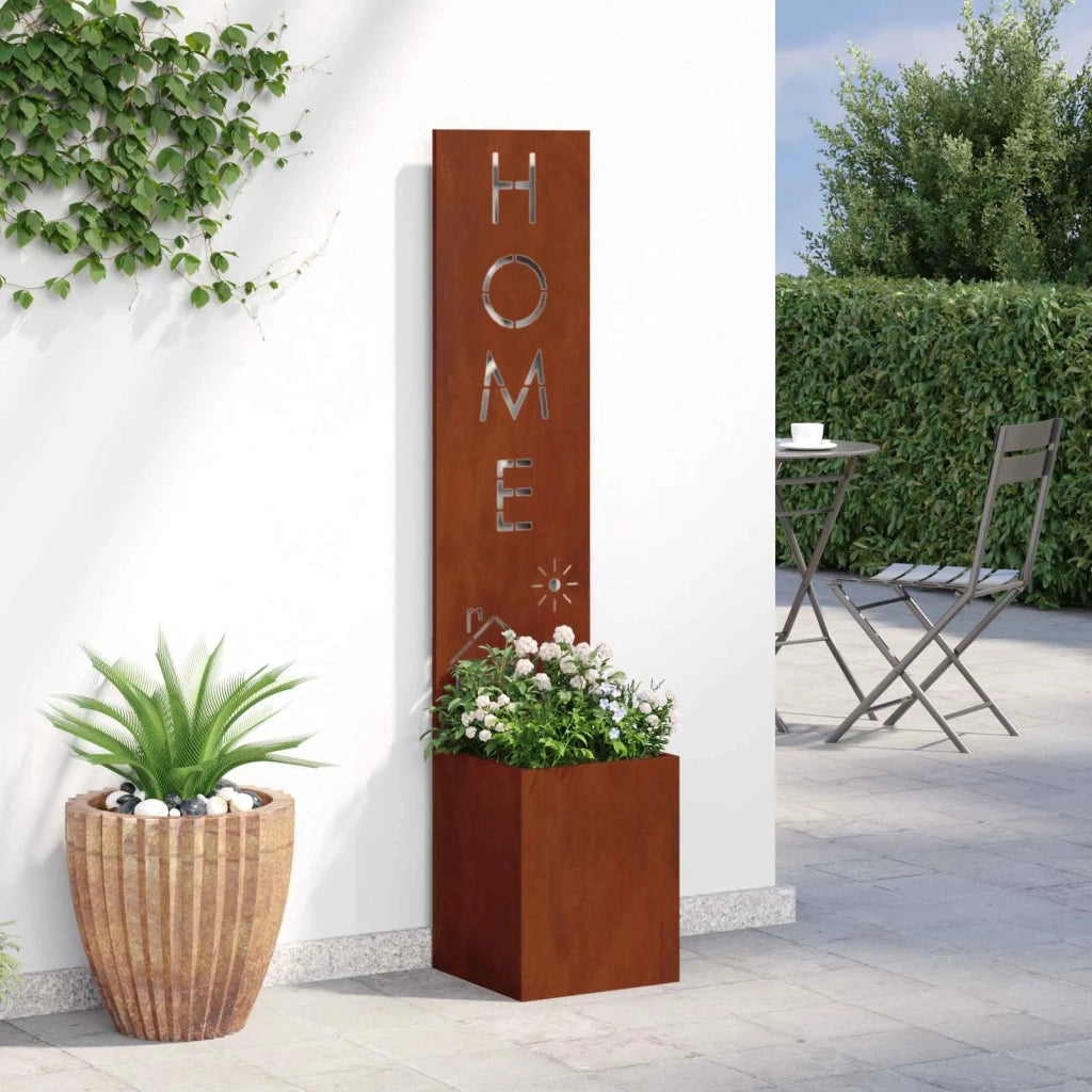 Schermo per privacy in giardino Ruggine 32 x 32 x 150 cm CFW3096191