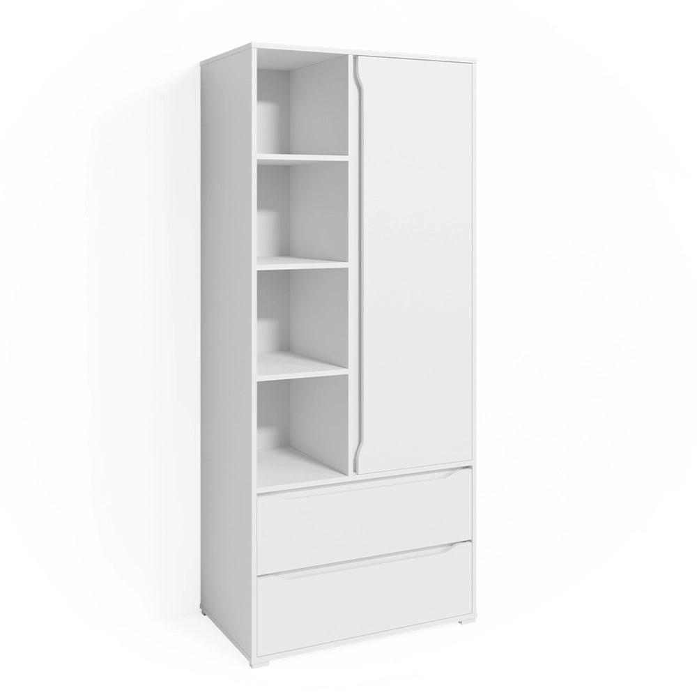 Vicco Armadio multifunzione Bianco 80 x 189.9 cm