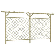 Recinzione di Lattice con Pergolato per Giardino in Legnocod mxl 96951
