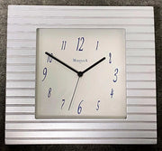 Orologio da Parete in legno quadrato Colore Argento diamantini & domeniconi