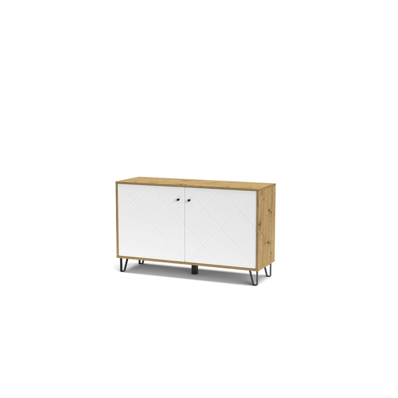MOBILE BOLLO 2A BO4 CM 123X40X75 ROV.ARTISAN/BIANC- 1,0 pz