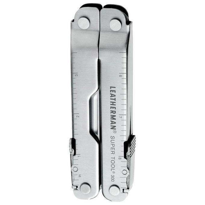 Leatherman LT300-N Super Tool 300 Multiutensile 19 in 1 con sistema di sicurezza colore Argento