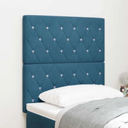 Testiera Blu Scuro 80 cm Velluto 3337744