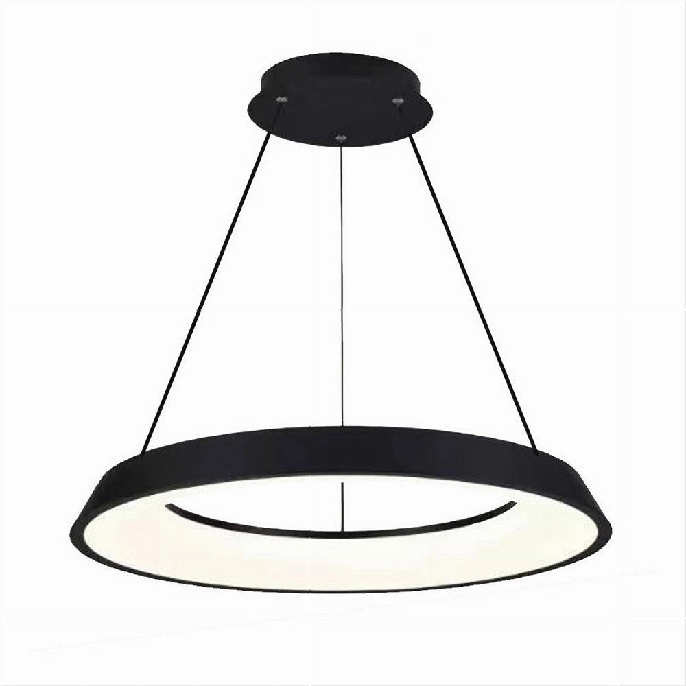Trade Shop - Lampadario Led 43w Tre Colorazioni Luce Lampada Da Soffitto Ultra Moderno A71-3c -
